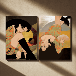 dyptyk „Widzę cię” & „Gdy zapada noc”