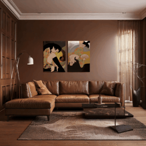 dyptyk „Widzę cię” & „Gdy zapada noc”